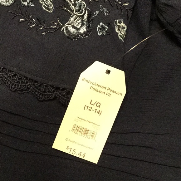 Relaxed Fit Peasant Blouse/Tunic - Picture 7 of 7